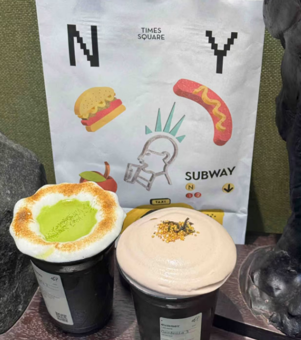 喜茶登陆纽约时代广场，10 款新品惊艳首发！